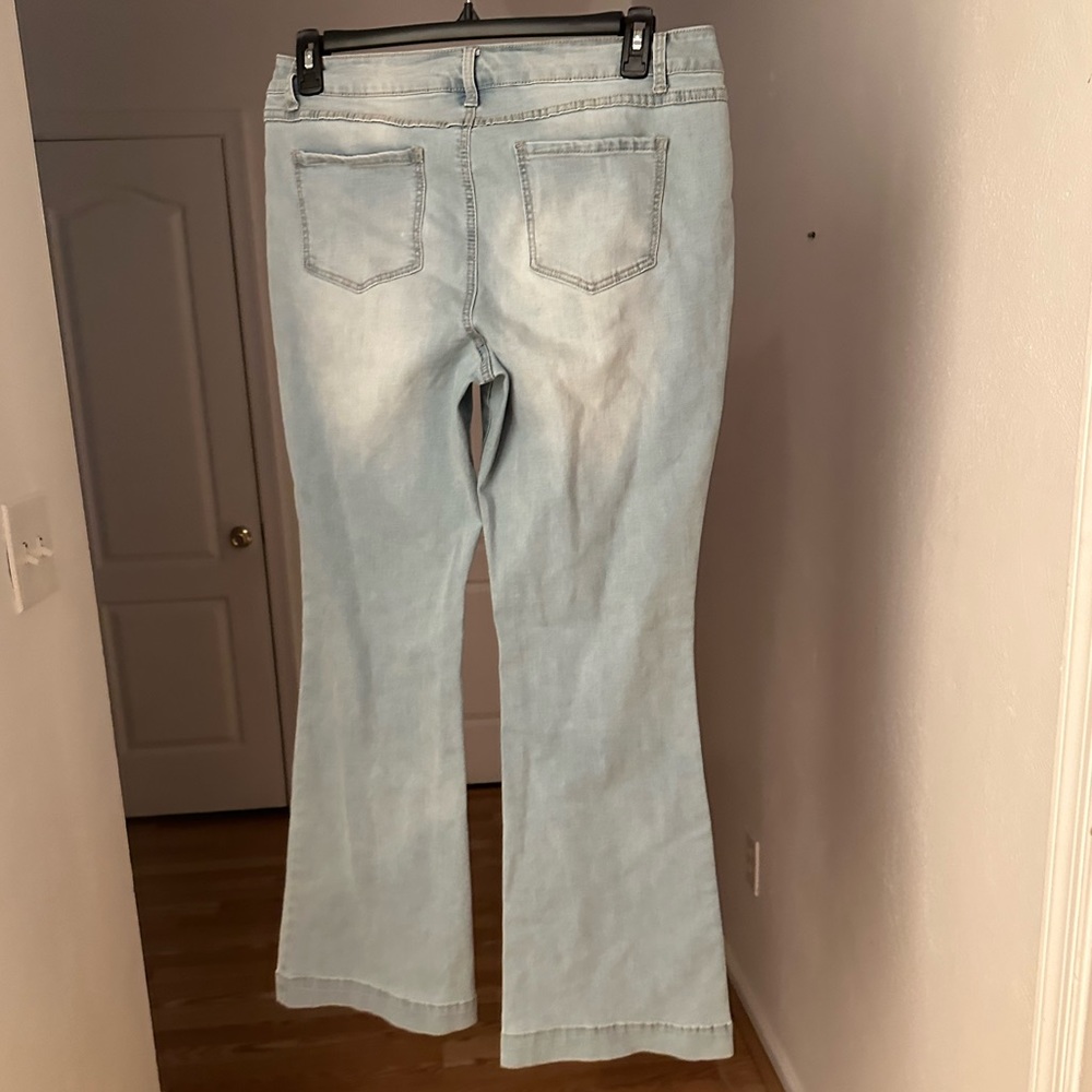 Light Blue size 6 boot cut women jeans